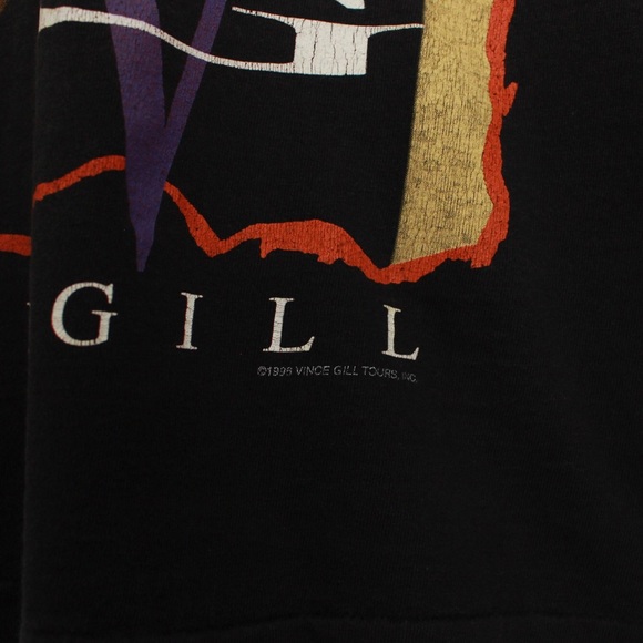 Vince Gill tour tee - VINTAGE - Picture 3 of 6